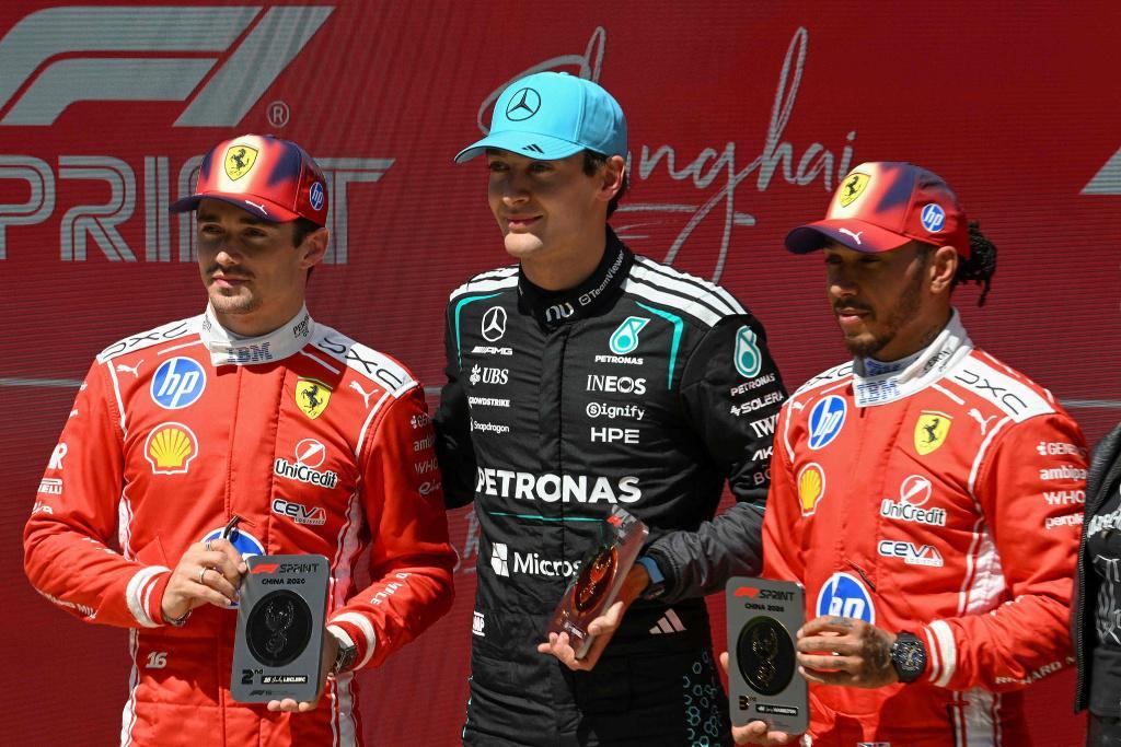 乐鱼体育官方网站-F1上海站冲刺赛：拉塞尔夺冠，法拉利车队位居二三